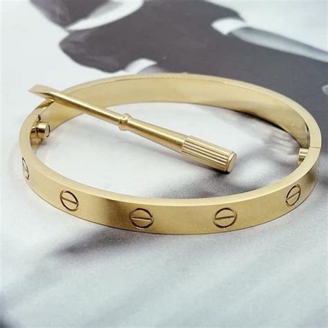 cartier love look alike|cartier dupe bracelet etsy.